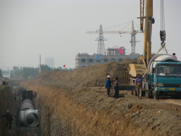 安陽縣柏莊昌太路拓寬